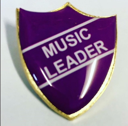 music leader badge